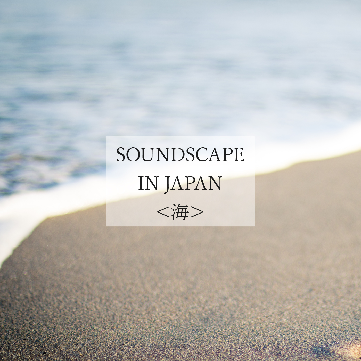 SOUNDSCAPE IN JAPAN＜海＞